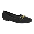 Sapato Feminino Mocassim Moleca Preto Sapato Feminino Mocassim Moleca Preto