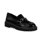 Sapato Feminino Mocassim Preppy Luiza Barcelos Preto