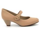 Sapato Feminino Modare 7005.668 Salto Baixo Grosso Scarpin Social