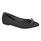 Sapato Feminino Modare Sapatilha Matessê Bico Preta 7334232