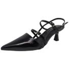Sapato Feminino Moderno Conforto Slingback Lia Line
