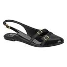 Sapato Feminino Moleca Mule Salto Baixo Bico Fino