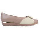 Sapato Feminino Piccadiily Maxxi Marrom Verniz - 1473
