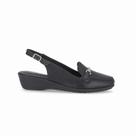 Sapato Feminino Piccadilly Anabela Médio Sling Back Enfeite Sapato Feminino Piccadilly Anabela Médio Sling Back Enfeite