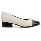 Sapato Feminino Piccadilly Jaqueline Off white -1450