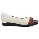 Sapato Feminino Piccadilly Maxi Off White - 1473