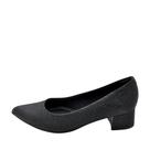 Sapato Feminino Piccadilly Salto Baixo REF: 739015 TECIDO GLITTER