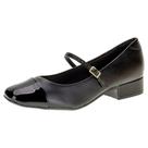 Sapato feminino salto grosso moleca - 5795103