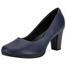 Sapato feminino salto grosso piccadilly 130196