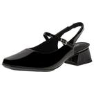 Sapato feminino salto grosso piccadilly - 160070