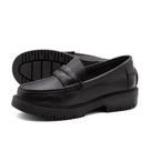 Sapato Feminino Santorini em Couro Alfa Preto - 4051AP