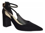 Sapato Feminino Scarpin Bebece Tira Brilhante T7021-204