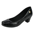 Sapato Feminino Scarpin Bico Redondo Tradicional 40.011