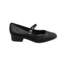 Sapato Feminino Scarpin Mary Jane Casual Leve Verniz Fivela Moleca Ref: 5795103