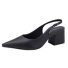 Sapato Feminino Scarpin Salto Medio Bloco Social Lia Line