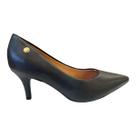 Sapato Feminino Scarpin Vizzano Casual Salto Médio 1185.702 Preto