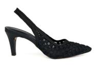 Sapato Feminino Slingback Tramado Valentina 434001-1