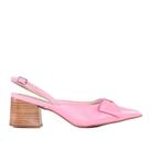 Sapato Feminino Slingback Zariff Rosa