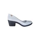 Sapato Feminino Social Scarpin Boneca Salto Baixo Grosso 306