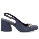 Sapato Feminino Usaflex New Azul Arraia - AL07 Sapato Feminino Usaflex New Azul Arraia - AL07