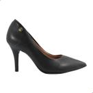 Sapato Feminino Vizzano Pelica Preto