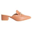 Sapato Feminno Mule Salto Médio Modare Marrom Sapato Feminno Mule Salto Médio Modare Marrom