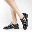 Sapato Huarache Salto Bloco
