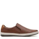 Sapato Iate Casual Masculino em Couro Calce fácil Free Way Track03