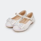 Sapato Infantil Feminino Pampili Angel Laço com Glitter e Strass Branco 10492 Sapato Infantil Feminino Pampili Angel Laço com Glitter e Strass Branco 10492