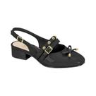 Sapato Infantil Juvenil Molekinha Slingback Fivela Laço Moda