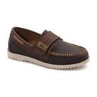 Sapato Infantil Klin Sider 296 Marrom Escuro/Marrom Claro