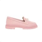 Sapato Infantil Mocassim Molekinha Loafer Rosa