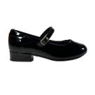 Sapato Infantil Molekinha Verniz Boneca Feminino Preto
