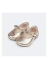 Sapato Infantil Pampili Mini Angel Laço com Brilho Dourado