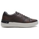 Sapato Jota Pe Casual Marrom 3d Power Light Em Couro 83201