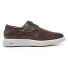 Sapato Jota Pe Casual Marrom Em Couro Air Enigma 90750