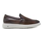 Sapato Jota Pe Casual Marrom Em Couro Air Sandler 91150