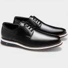Sapato Jota Pe Couro Air Navagio Masculino - Preto - 44
