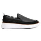 Sapato Loafer Confort Masculino em Couro Solado Elevado Sapato Loafer Confort Masculino em Couro Solado Elevado