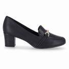 Sapato Loafer Laura Salto Médio Feminino - Preto - 38 Sapato Loafer Laura Salto Médio Feminino - Preto - 38