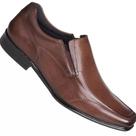 Sapato Masc Rafarillo Couro Café - Kit 4 em 1 45027-02TK