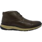 Sapato Masculino Abotinado Casual Social Dia a Dia Passeio Trabalho em Couro com Zíper Ultra Conforto Ferracini 5542