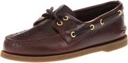 Sapato masculino autêntico e original de 2 olhos para barco Amaretto da Sperry