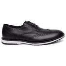 Sapato Masculino Centuria Brogue Tamanho Especial Couro Pret Sapato Masculino Centuria Brogue Tamanho Especial Couro Pret