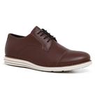 Sapato masculino com solado de borracha branco joe coker