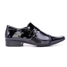 Sapato Masculino Couro Fergus Preto Jota Pe