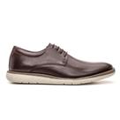 Sapato Masculino Couro Legitimo Oxford Esporte Fino Qualidade Sapatenis 5304 Marrom