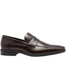 Sapato Masculino Democrata Slip On 055203 Marrom Escuro