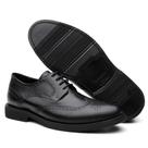 Sapato Masculino Derby Couro Brogue Solado Blaqueado Sapato Masculino Derby Couro Brogue Solado Blaqueado