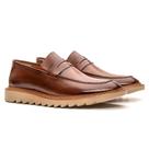 Sapato Masculino Derby Couro Tratorado Conforto